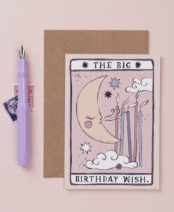 Carte anniversaire tarot Birthday Wish Sister Paper