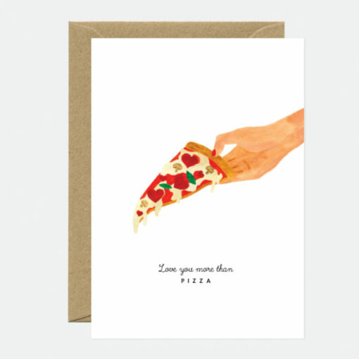 Carte Love you pizza All the Ways to Say