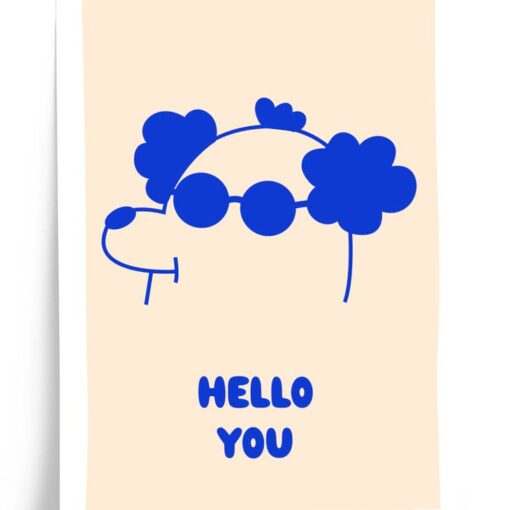 Affiche Hello you Taxi Brousse