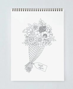 Cahier de coloriage All The Ways To Say – Cactus and Plants