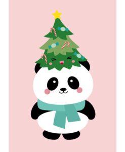 Carte de Noël Panda Studio Inktvis