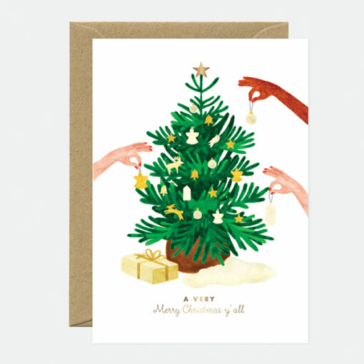 Carte de Noël Sapin chic All The Ways To Say