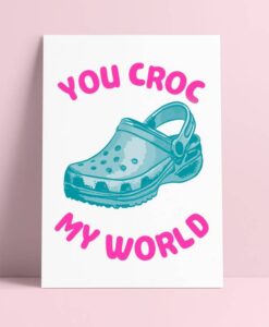 Carte You croc my world Studio Inktvis