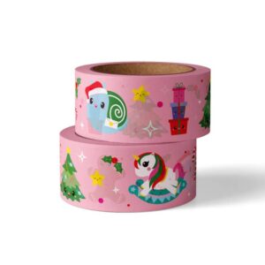 Masking tape de Noël Licorne et Pain d’épices