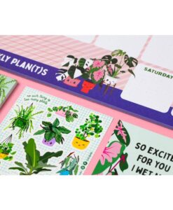 Semainier Weekly Plants Studio Inktvis