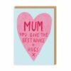 Carte Mum, Best Advice and Hugs Ohh Deer!
