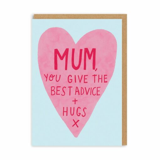 Carte Mum, Best Advice and Hugs Ohh Deer!