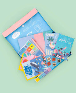 Coffret de papeterie “Just Keep Swimming” Papergang