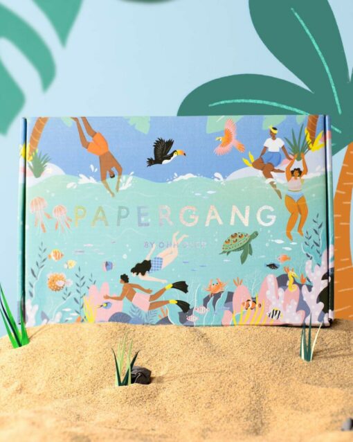 Coffret de papeterie “Just Keep Swimming” Papergang