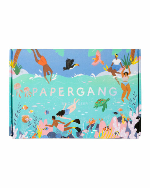 Coffret de papeterie “Just Keep Swimming” Papergang