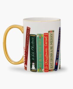 Mug Festive Book Club Rifle Paper