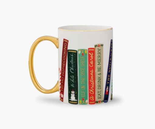 Mug Festive Book Club Rifle Paper