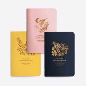 Trio de petits carnets Herbes folles Les Editions du Paon