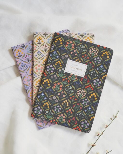 Set de 3 carnets Rifle Paper Co Estee