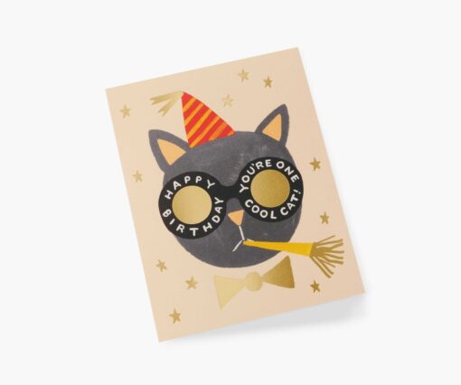 Carte anniversaire Cat Rifle Paper