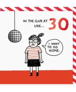 Carte 30 ans In The Club Ohh Deer!