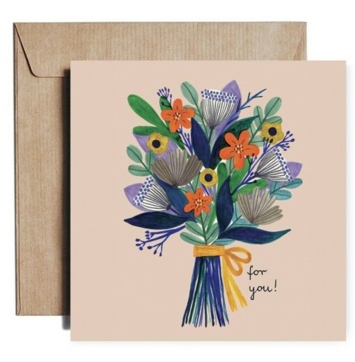 Carte Flowers for you Daria Solak