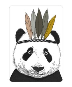 Carte Panda Sioux Minimel