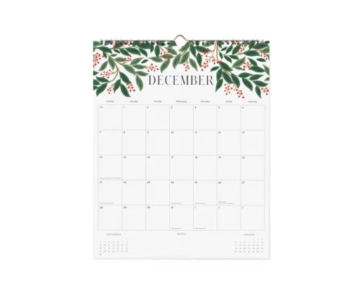 Calendrier 2025 Rifle Paper Roses