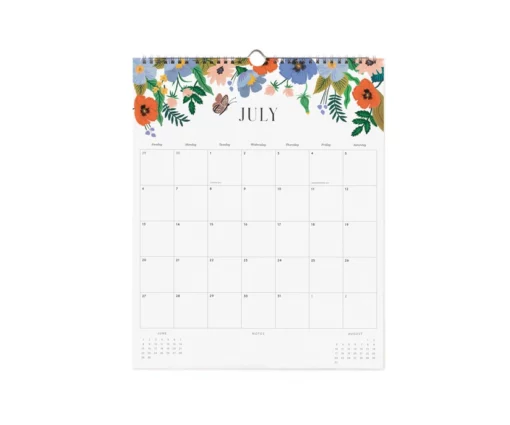 Calendrier 2025 Rifle Paper Roses