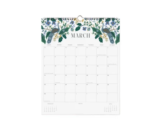 Calendrier 2025 Rifle Paper Roses