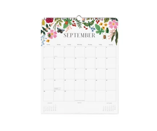 Calendrier 2025 Rifle Paper Roses