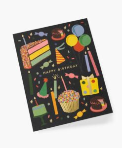 Carte anniversaire Birthday Treats Rifle Paper