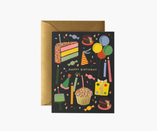 Carte anniversaire Birthday Treats Rifle Paper