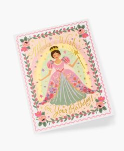 Carte anniversaire Princesse Rifle Paper