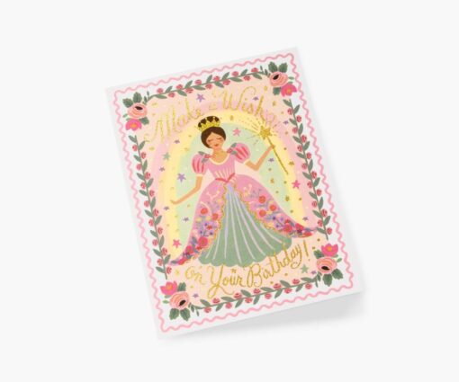 Carte anniversaire Princesse Rifle Paper