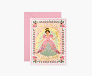 Carte anniversaire Princesse Rifle Paper