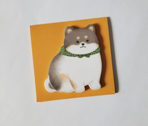 Notes autocollantes Chien Shiba