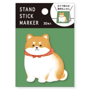 Notes autocollantes Chien Red Shiba