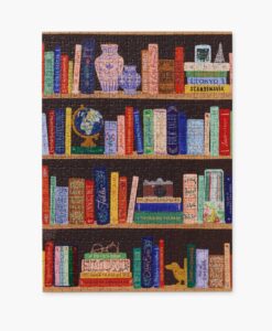 Puzzle 500 Pièces Rifle Paper Bookshelf