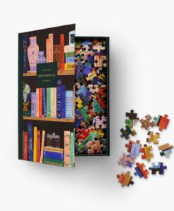 Puzzle 500 Pièces Rifle Paper Bookshelf