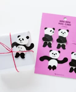 Mini Cartes Câlin Panda