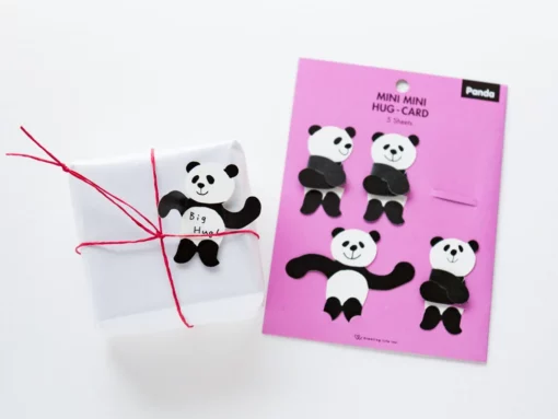 Mini Cartes Câlin Panda