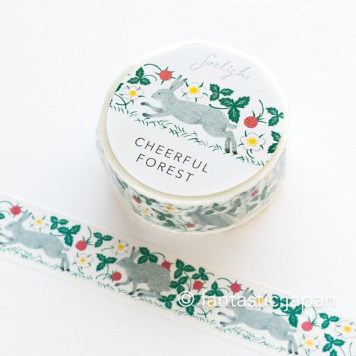 Masking tape Cheerful Forest – Lapin