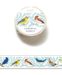 Masking tape Cheerful Forest – Oiseau