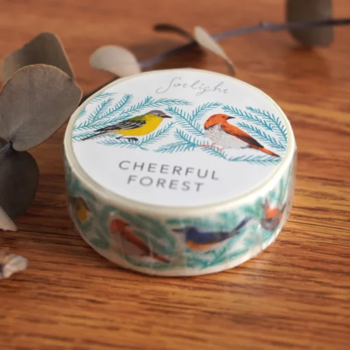 Masking tape Cheerful Forest – Oiseau