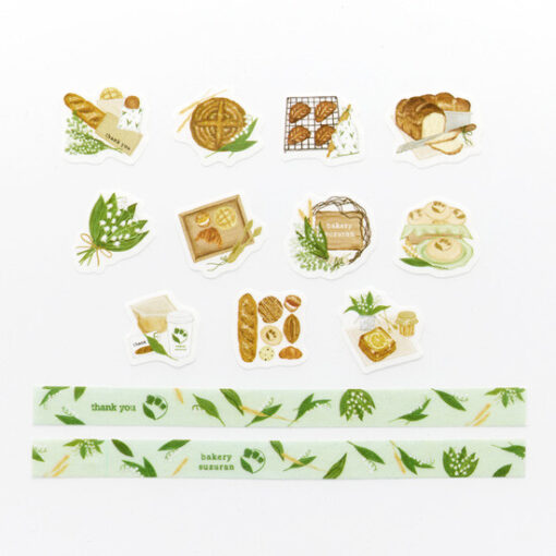 Masking Tape Gommettes Boulangerie