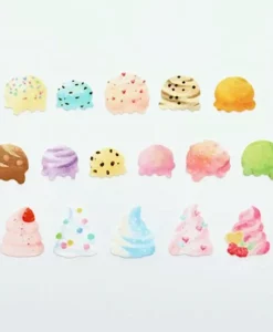 Masking Tape Gommettes Ice-cream