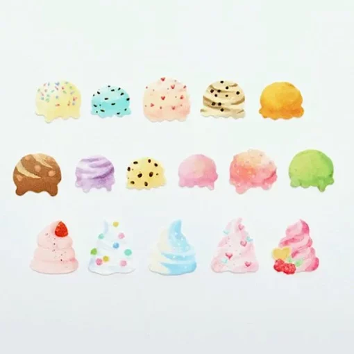 Masking Tape Gommettes Ice-cream