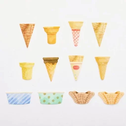 Masking Tape Gommettes Ice-cream