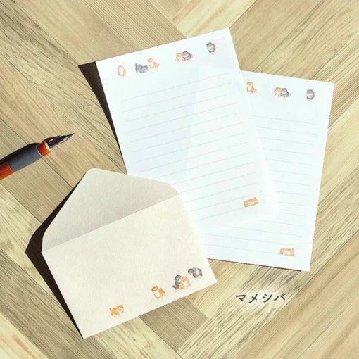 Papiers à lettre et enveloppes Shiba