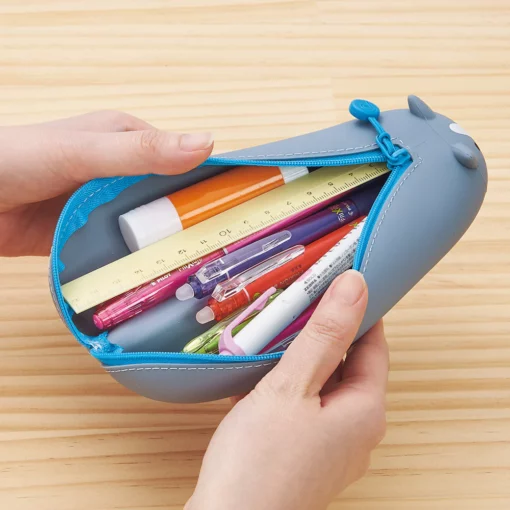 Trousse Punilabo Chat gris