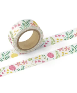 Washi tape Evasion florale