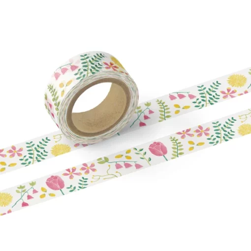 Washi tape Evasion florale