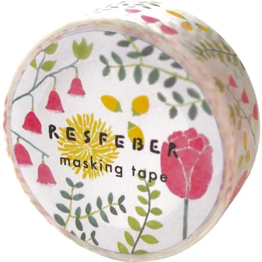 Washi tape Evasion florale