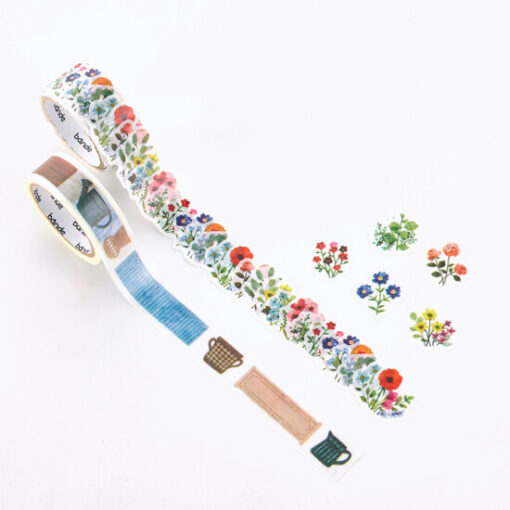 Masking Tape Gommettes Flower Garden Kalo